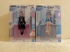 ブルーアーカイブ モニタートップフィギュア 2点セット