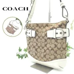 ✨極美品✨COACH コーチ シグネチャー 2wayショルダーバッグ