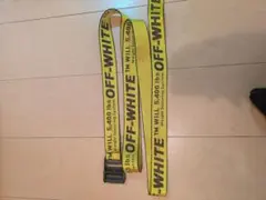 OFF-WHITE インダストリアル ベルト イエロー