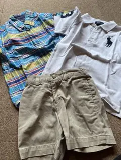 美品！Polo Ralph Lauren ポロシャツとショートパンツセット