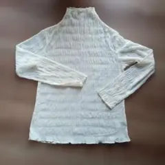 ハイネック 長袖トップス　カットソー