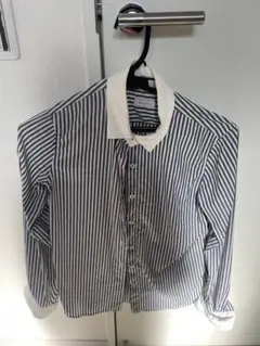 destyle ストライプ 長袖シャツ　38サイズ