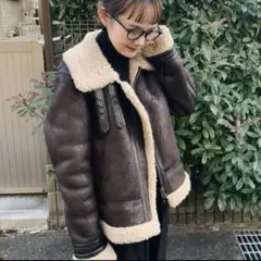 YURIE A.×Spick & Span アビエイターブルゾン　ブラック