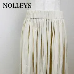 美品 NOLLEYS プリーツロングスカート 0665B