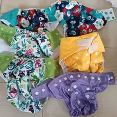 布オムツカバー　フリーサイズ　6枚セット