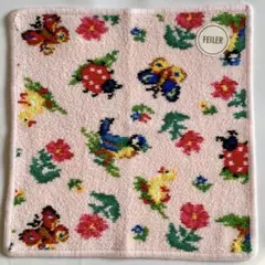 na-na様ご専用m(_ _)mフェイラータオルハンカチ　ハイジピンク　早朝価格