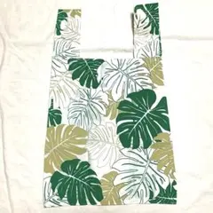 MOTTERU モンステラ柄エコバッグ