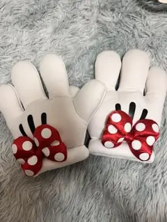 ミニーマウス 手型グローブ