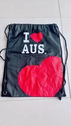 I LOVE AUS ナップサック リュック