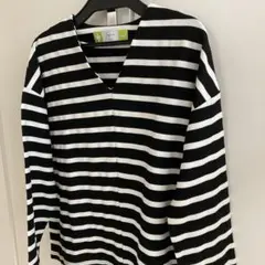 【JAYRO】ジャイロ　黒白ボーダー長袖トップスのサムネイル