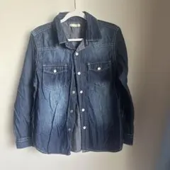 デニム 長袖シャツ 130サイズ