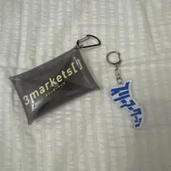3markets[] ポーチ キーホルダー セット