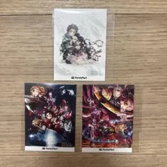 鬼滅の刃　ファミマコラボ　3枚セット