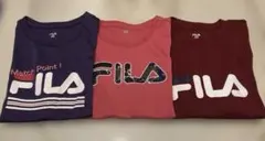 FILAテニス　Ｔシャツ３枚まとめて