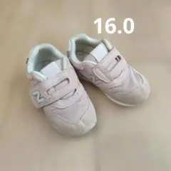 New Balance 996 キッズスニーカー 16.0cm ピンク