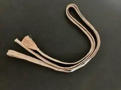 淡いピンクに白ポイント 変わり 織夏帯締め 新品未使用