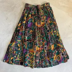 00's vintage フレアスカート アーカイブ グランジ y2k パンク