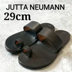 ガラポン様ユッタニューマン JUTTA NEUMANN レザーサンダル D8 黒