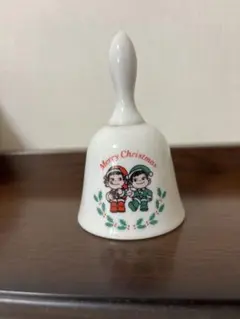 TS16 当時物 ケンタッキー 1988年クリスマスベル 陶器製 ノベルティ