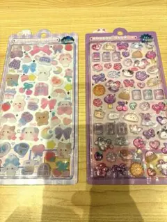 ふわふわボンボン　ぬいぬい　にーはおボンボン　ボンボンドロップシール