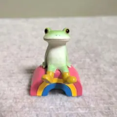 コポー　カエル　虹とカエル