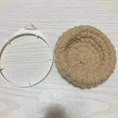 小鳥用 皿巣 クッション（ベージュ）