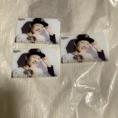 コロコロチャレンジC賞 大里浩平 写真付きカード 3枚セット