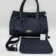 未使用品♡ラシット　3wayショルダー　ハンドバッグ ナイロン モノグラム　A4