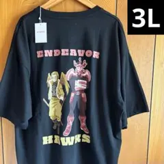 僕のヒーローアカデミア　ヒロアカ　エンデバー　ホークス　半袖　大きいサイズ