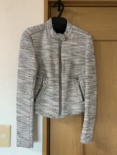 激レア品THEORYセオリーノーカラーライダースジャケット Pサイズ