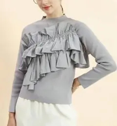 ☆新品、未使用☆FENNEL フリルビスチェマルチwayニットトップス ヤマダヤ