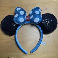 ディズニー ミニーマウス スパンコールカチューシャ