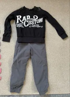 RAD CUSTOM トレーナーとパンツセット
