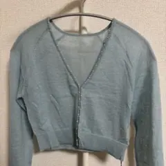 ⭐︎最終値下げcocodeal ココディール パールモヘアショートカーディガン