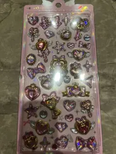 マジカルボンボン ボンボンドロップシール　ピンク　クーリア