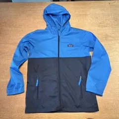 patagoniaの子供用バギーズジャケットL ブルー、ネイビー