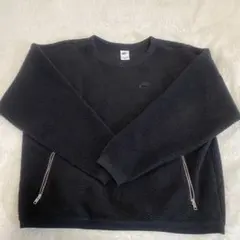 Nike ブラック フリース スウェット L