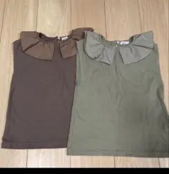 女の子　ペアマノン　タンクトップ　Tシャツ　140のサムネイル