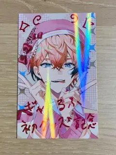 ①ぎゃうるふ ランダムチェキ風カード ぎゃうver. 赤城ウェン レア R