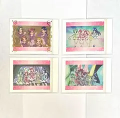 Yes！プリキュア5GoGo！ ぱしゃこれ カード 全員集合 集合 箔押し 4枚