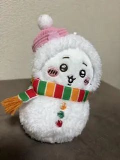 ちいかわ雪だるま ぬいぐるみ マスコットのサムネイル