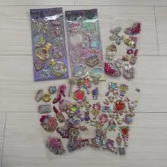 【即日発送】シャカシャカシール 宝石シール セット 6枚セット