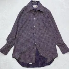 FOR FRESH MEN | メンズ・オープンカラーシャツ レトロ 抽象柄