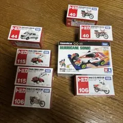 トミカ ミニカーセット 44 40 115 106 ハリケーンソニック