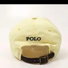 POLO イエロー ベースボールキャップ