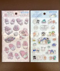 しろたん はぴだんぶい ぷくっとシール おぱんちゅうさぎ　サンリオ　セット売り