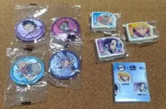 新品】鬼滅の刃 ビッくらポン 缶バッジ 消しゴム 7点セット くら寿司