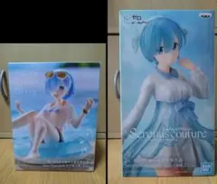 【値下げ中】Re:ゼロから始める異世界生活　レム　フィギュア2個セット
