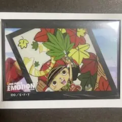 ONE PIECE EMOTION トニートニー・チョッパー　花柄札　マグネット