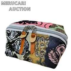 ミナペルホネン/ピースパッチ　トレイ型化粧ポーチ/ロージィyula